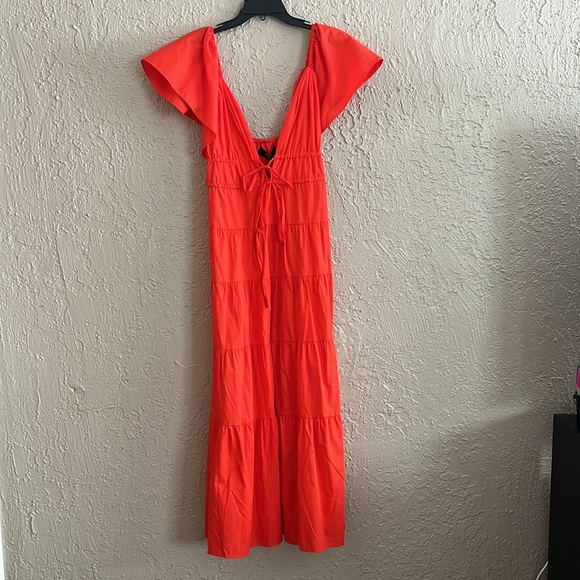 NWOT O.P.T Raspberry Fallen Dress